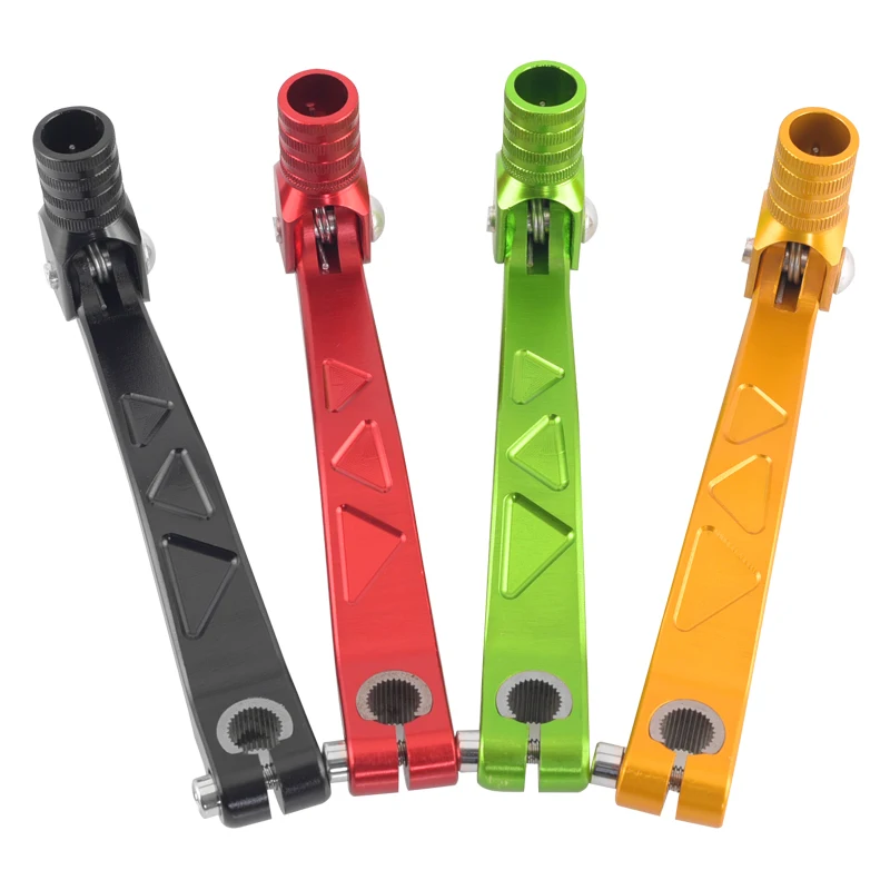 Motorcycle CNC Aluminum Folding Gear Shift Lever for Kayo Apollo Bosuer 50cc 70cc 110cc 125cc XR/CRF 50 Dirt Pit Bikes
