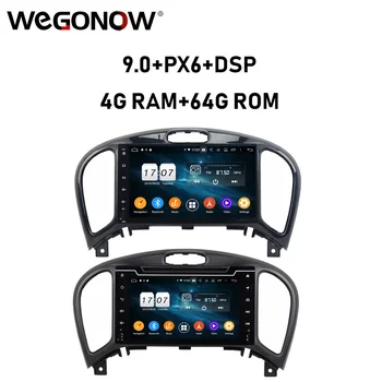 

PX6 IPS DSP Android 9.0 4G RAM 64G ROM 8core Car DVD Player GPS Map RDS Radio wifi Bluetooth5.0 4G net For Nissan JUKE 2004-2016