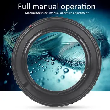 

Fikaz M39-M4/3 lens adapter Aluminium Alloy Lens Mounting Adapter Ring for Zenit M39 Mount Lens to for Olympus M4/3 Mount
