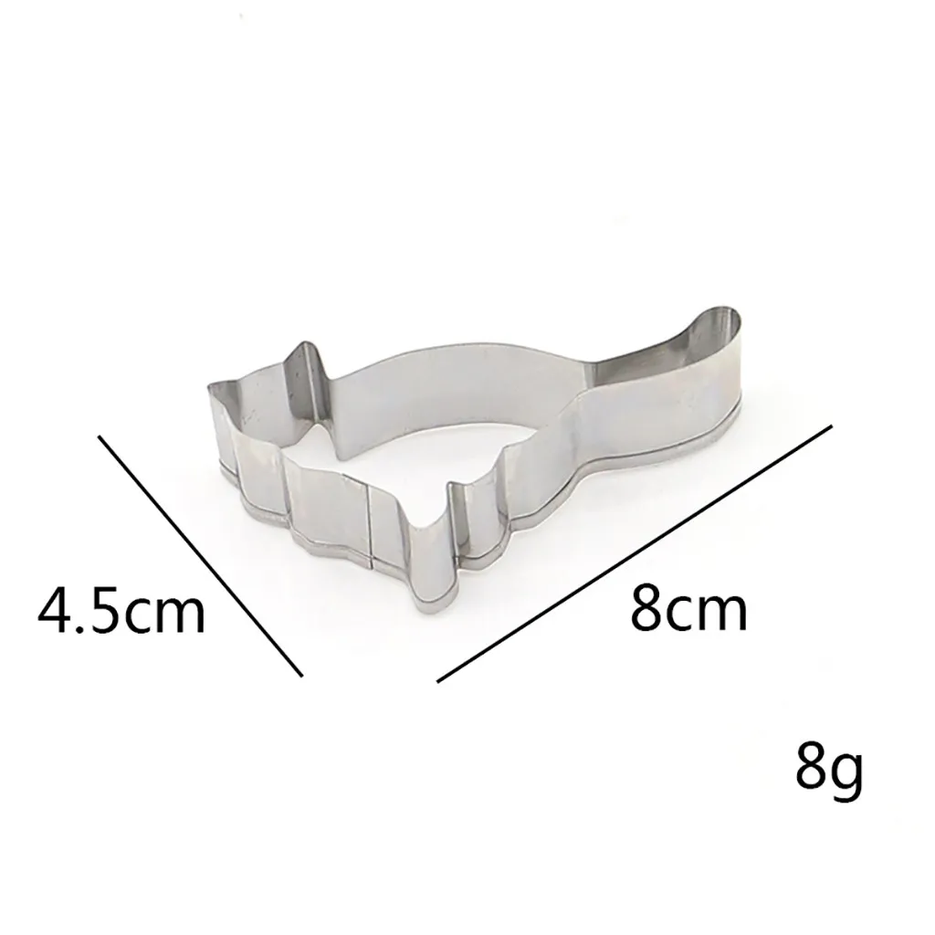 Милый котенок форма алюминия печенья производитель металла тесто резак кондитерские выпечки форма с кошкой Сахар ремесло торт формы#30