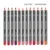 12Colors Lipliner Матовая Помада Ручка Водонепроницаемый Макияж Красочный Шелк Обнаженный Длительный Карандаш Для Губ Карандаш Пигменты Губы Многоцветные