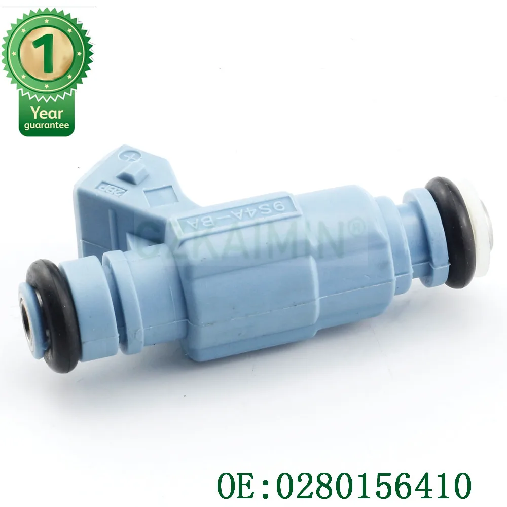 4x Авто Топливная форсунка OEM 0280156410 для Ford Fiesta 1,6 2002-2008