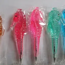 100 шт/партия Новая arravial cratial Флешка в виде дельфина рекламная Ocaean серия многоцветная Рыбная шариковая ручка морская конь подарочная ручка