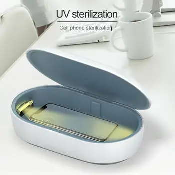 

Ultraviolet Lamps Mask Disinfection Mobile Phone Wireless Charger Sterilizer Box UV Ozone Sanitizer Disinfection UV Light