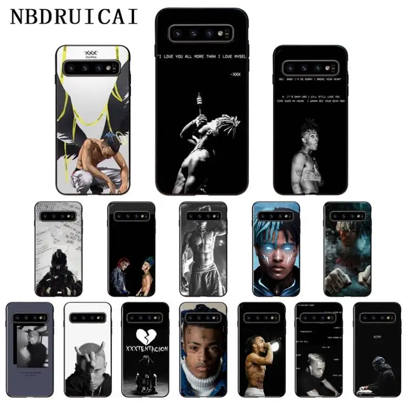 NBDRUICAI Xxxtentacion высококачественный силиконовый чехол для телефона samsung S9 plus S5 S6 edge S7