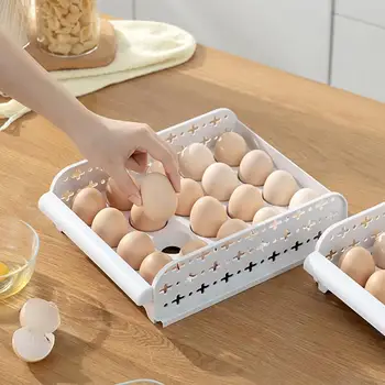 

Egg Storage Holder Stackable Egg Storage Rack Organizer Container Kitchen Organizer and Storage for Egg Holder