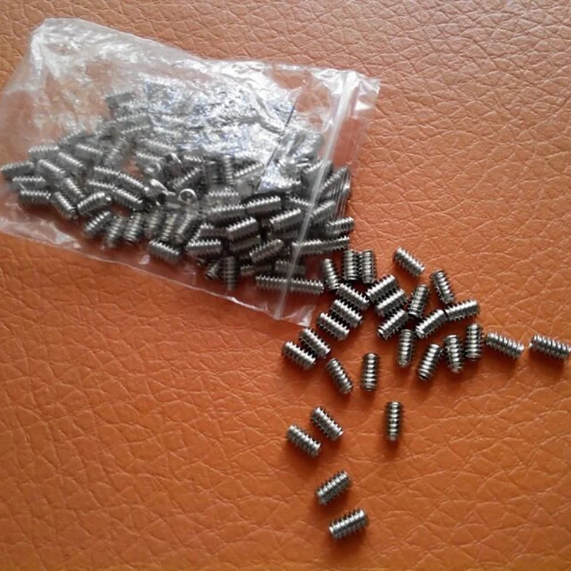100 Pcs Fcs Fin Plug Screw Replace Screw Fcs Fin Box With Fin Key