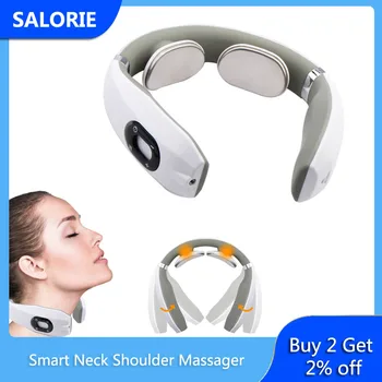 

3d Neck Massager Electric Neck Shoulder Massager Stayheals Cervical Spine Massage Therapy Machine Relaxation Muscle Stimulator
