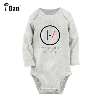 

21 Pilots Straight Outta Compton N.W.A Ice Cube MC Ren Eazy-E Cool Funny Unkut Baby Outfits Long Sleeve Jumpsuit 100% Cotton