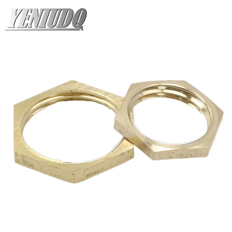 Pipe Repair Tools 10pcs Brass Hex Lock Nuts Pipe Fitting M10 M12 1/8 1/4 3/8 1/2 3/4 1 BSP Female Thread Hexagonal Shank Cap Thread Specification : 34 Pipe Repair Tools 10pcs Brass Hex Lock Nuts Pipe Fitting M10 M12 1/8 1/4 3/8 1/2 3/4 1 BSP Female Thread Hexagonal Shank Cap Thread Specification : 34