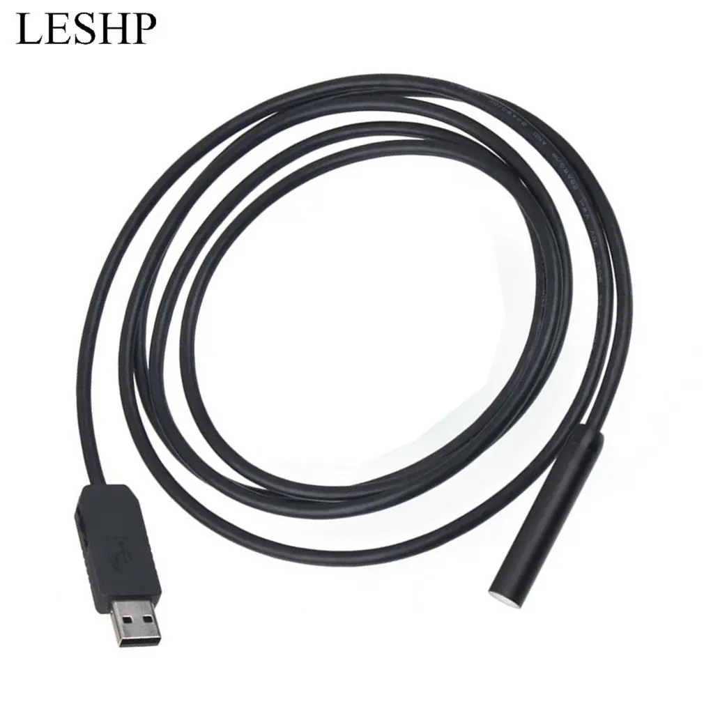 2 м USB Водонепроницаемый Регулируемый эндоскоп для осмотра змеи бороскоп