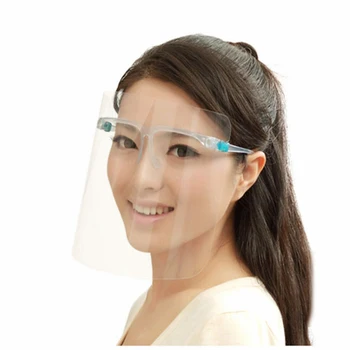 

Anti-oil Splash Mask Anti-fume Dust Cover Face Creative Kitchen Cooking Double-sided Anti-fog And Protection Work Safety