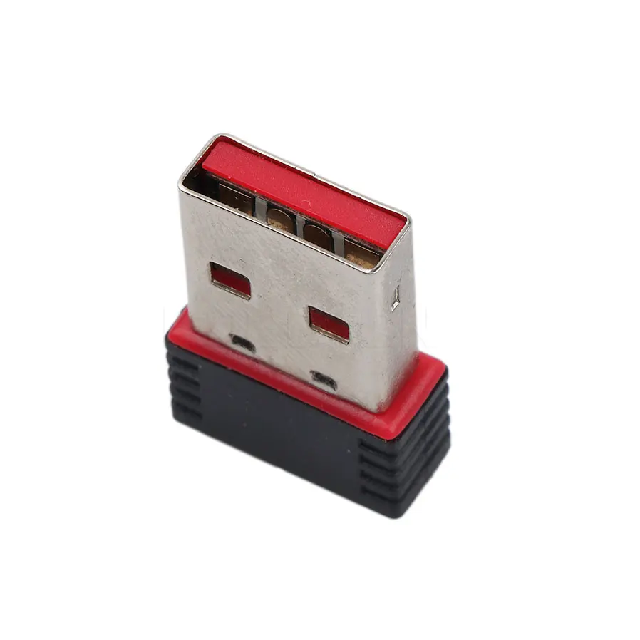 

100PCS Mini USB Wifi Adapter 150Mbps 802.11n Antenna USB Wireless Receiver Dongle Network Card