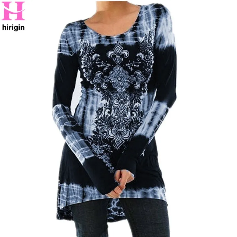 

Hot Tops Women Blouses Chiffon Lace 3 Colors Loose Plus Size Long Sleeve Floral Printed Casual Shirt Tops Female Blouse S-3XL