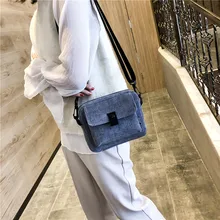 Женская маленькая Вельветовая сумка на плечо, повседневная сумка-мессенджер на молнии, сумки через плечо, женские сумки для телефона, кошелек из ткани#25