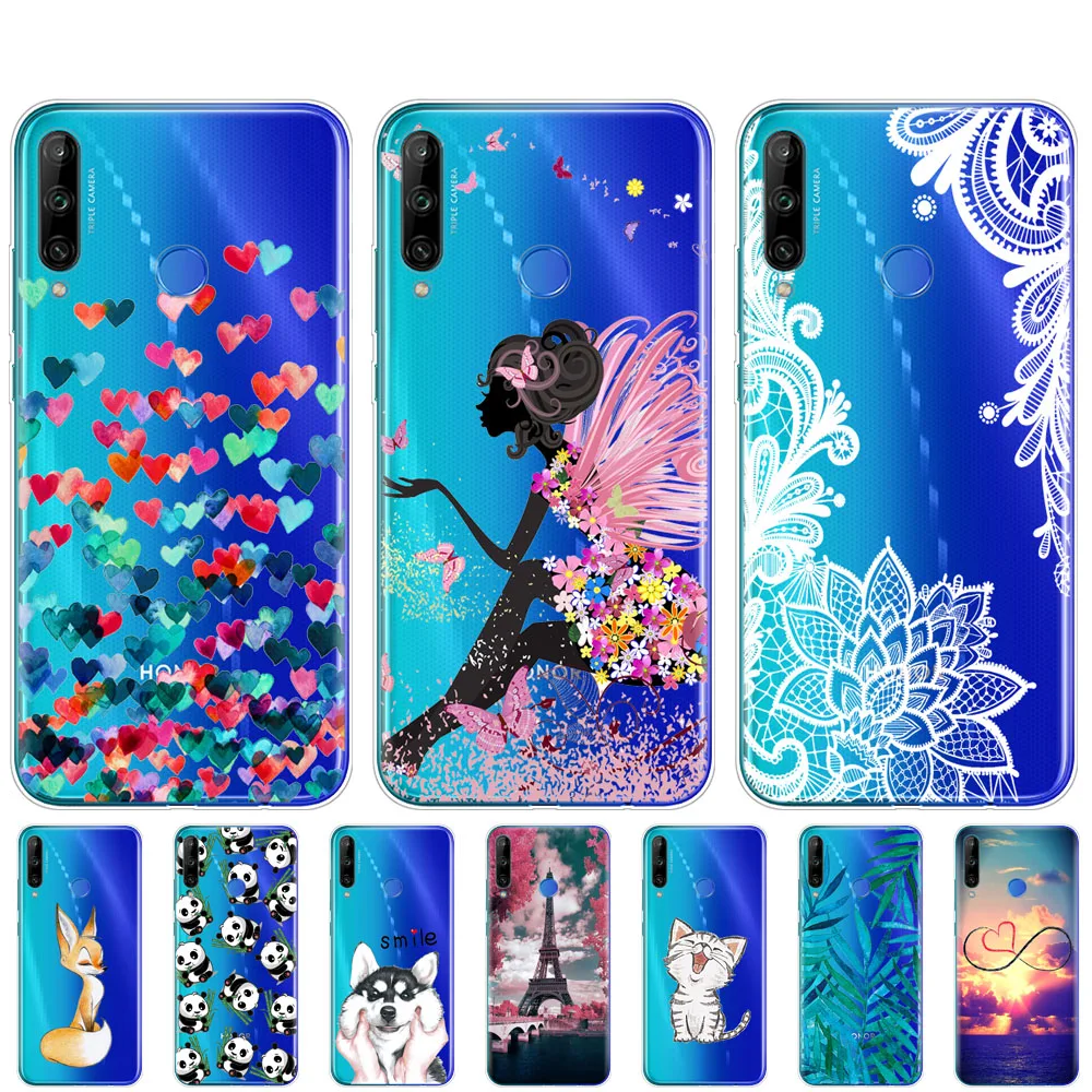 Чехол для HONOR 9C 6 39 дюйма мягкий силиконовый чехол из ТПУ телефона Huawei Honor 9 C