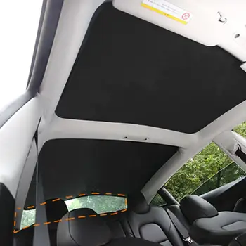 

Car Roof Skylight Sun Visor Interior Protection Sunshade For Tesla Model 3 Parasol Coche Honda 2006-201 Pare Soleil Voitur
