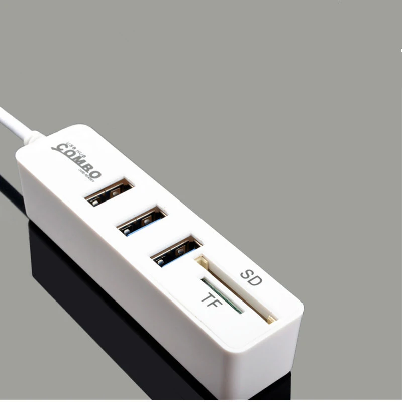 Usb-хаб мульти высокоскоростной разветвитель 3 порта SD кард-ридер все в одном для компьютерных аксессуаров