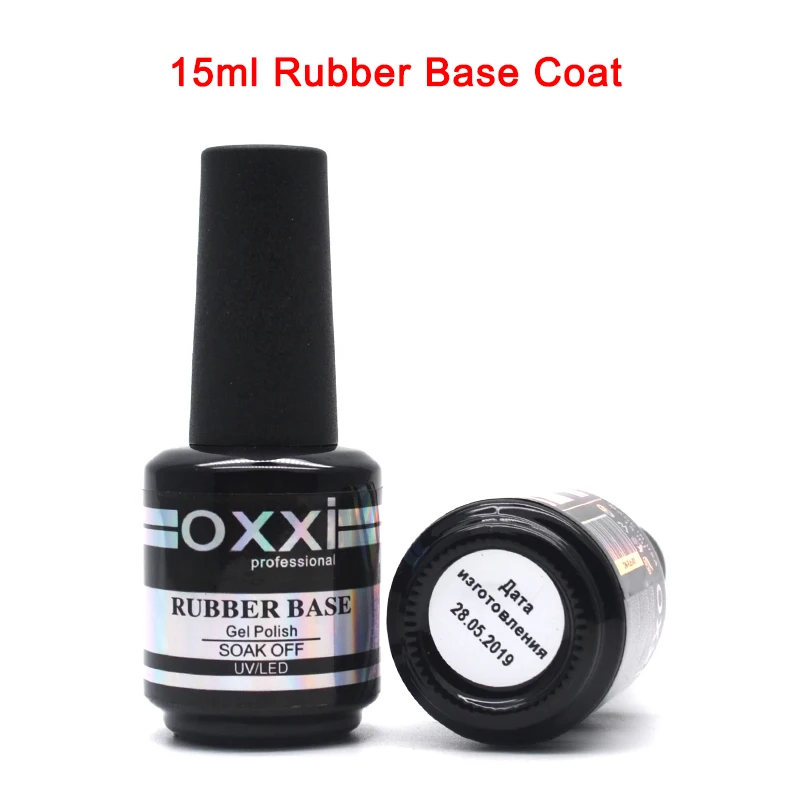 Oxxi 15 мл велюровое матовое верхнее покрытие гель лак для ногтей искусство длительный УФ лак для ногтей основа и топы набор праймеров для клей для ногтей - Цвет: 15ml rubber base