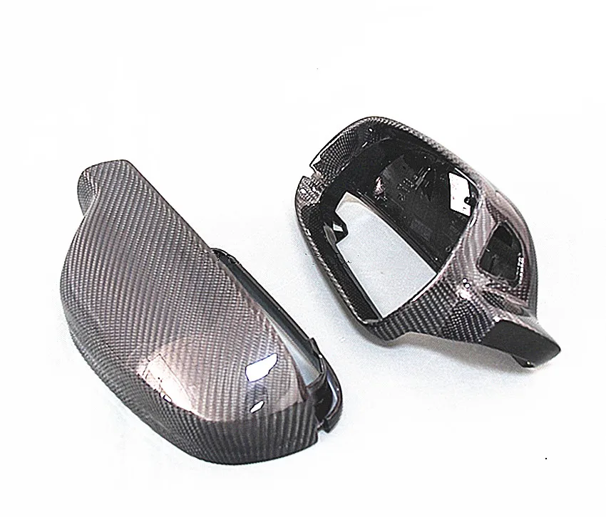 Carbon Mirror cover For Audi RS5 B8.5 S5 A4 A5 Carbon Fiber Rear Side View Mirror Cover with Lane Assist 2010-20132014