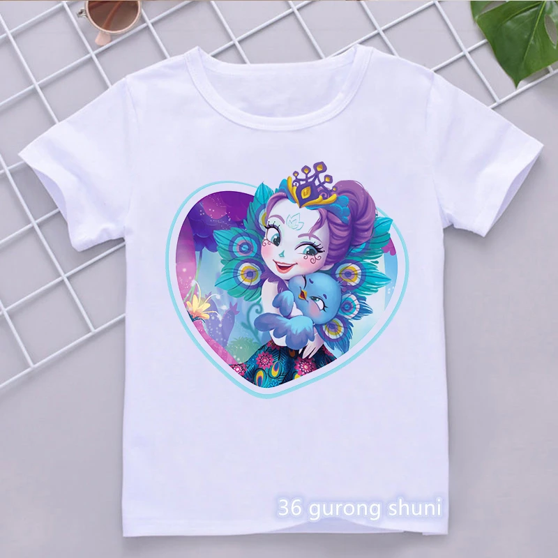 Ropa Kawaii para niños, camiseta divertida de regalo de Navidad para niñas/niños, camiseta Harajuku, al por mayor|Camisetas| - AliExpress