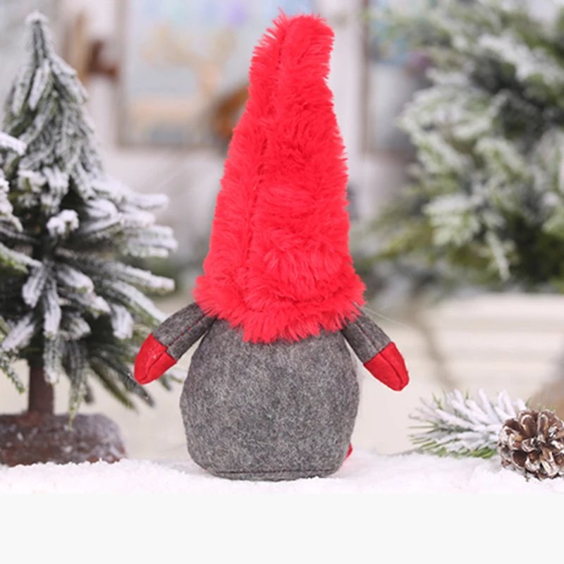 Рождественский Санта-Клаус, игрушка для куклы, красивые узоры, подарочные украшения для дерева