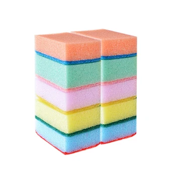 

Colorful Nano Cleaning Dishwashing Sponge Cleaning Sponges Universal Sponge Brush Set Kitchen Cleaning Tool Household Dishwasher