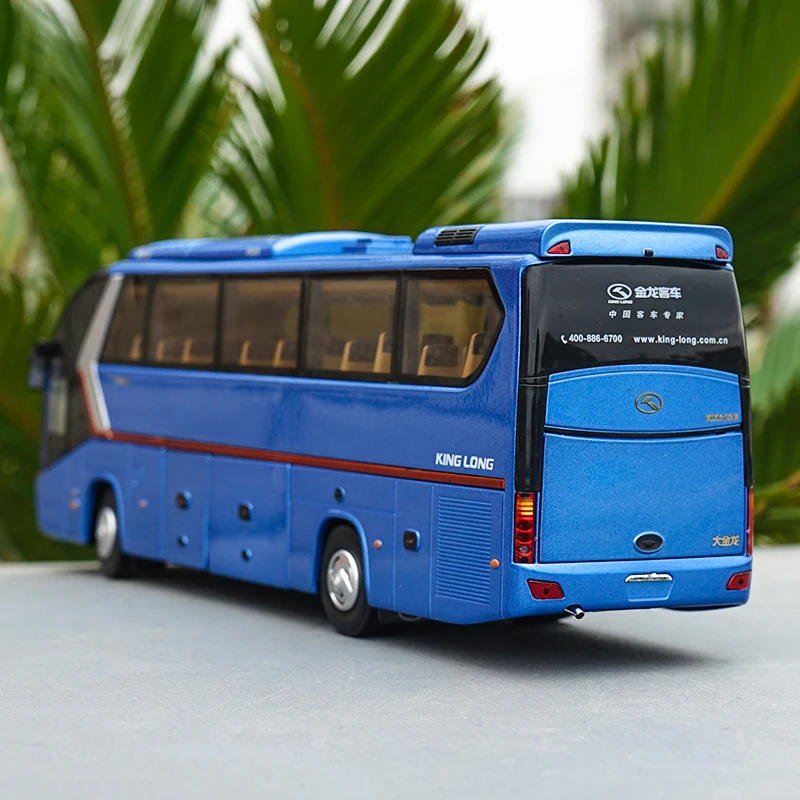 Высококачественная классическая модель автобуса из сплава 2018 Xiamen Gold Dragon Longwei с