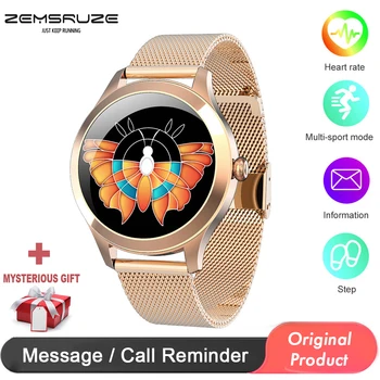 

KW10 Pro smart watch women IP68 Waterproof smartwatch reloj inteligente Heart Rate Blood Pressure monitor Full Touch Screen