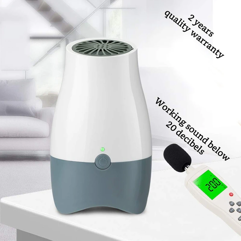 

Ozone Generator O3 Air Purifier-Mini Home Kitchen Portable Air Cleaner To Eliminate Smoke Smell, Cigarette Odor and General Odor