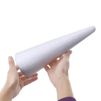 

DIY Foam Cone Tree Modelling Polystyrene Styrofoam Foam Ball White Craft Balls For DIY Xmas Decor Wedding Party Supplies Gifts