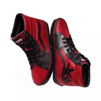 

Original Vans Skateboard shoes x Marvel Marvel co-stars black and red SK8-Hi high help, Men/Women Sports Size Eur 36-44