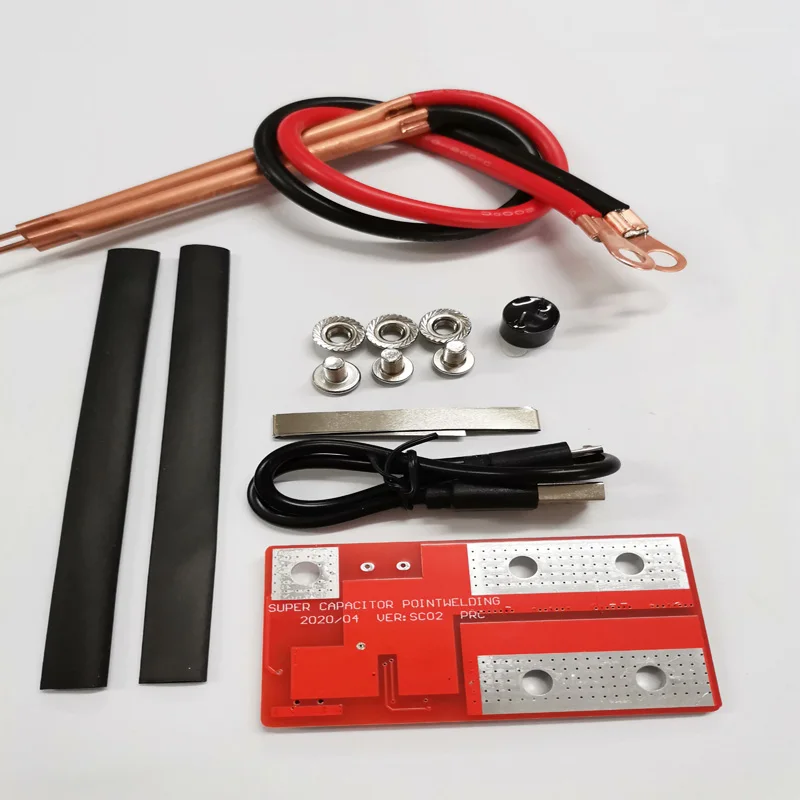 Portable Mini High Power DIY Nickel Strip Connection 18650 32650 Lipo Battery Welding Machine Spot Welder PCB Circuit Board 4.2V | Игрушки и