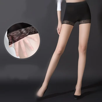 

New Safe Nylon Pantyhose Women Summer Sexy Breathable Elastic Tights High Waist Sun Protection Protecting Privacy Leggings