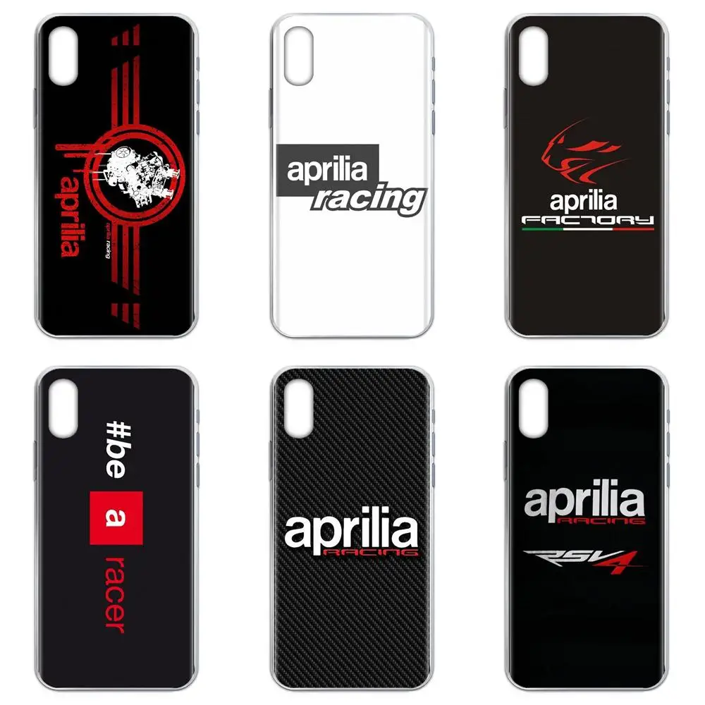 Soft Phone For Motorola G G2 G3 G4 G5 G6 G7 Plus Xiaomi Redmi Note 8 8A 8T 10 K30 5G Pro Aprilia Racing Motorcycle Logo | Мобильные