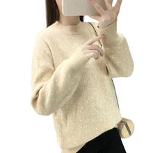 New Women Women's Sweater 2019 Winter Clothes For Women Autumn And Winter Loose Ins Fashion Wave Pullover Sweaters
