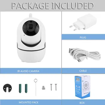 

Small Size Wireless Full HD 720P Pan/Tilt IP Security Camera Network CCTV Night Vision WiFi Motion Detection Camera