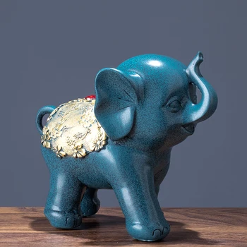 

3PCS/SET NORDIC HOME DECORATION ACCESSORIES RESIN ELEPHANT FIGURINES FOR HOME DECOR WEDDING GIFTS CRAFTS DECORACAO PARA CASA