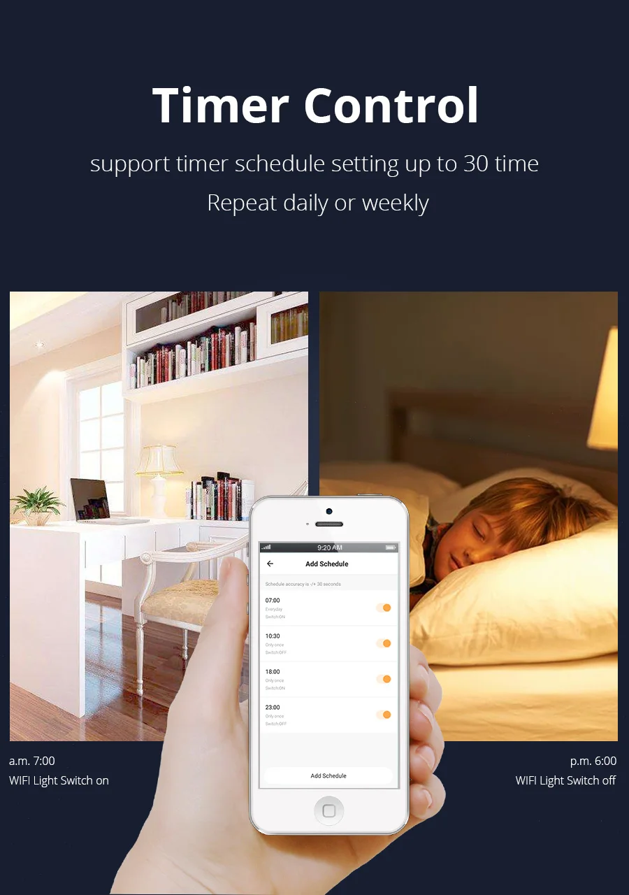 Baratos Hogar inteligente de la UE 1 2 3 banda Wifi interruptor de pared Alexa Google tuya APP Control remoto de la luz del Panel