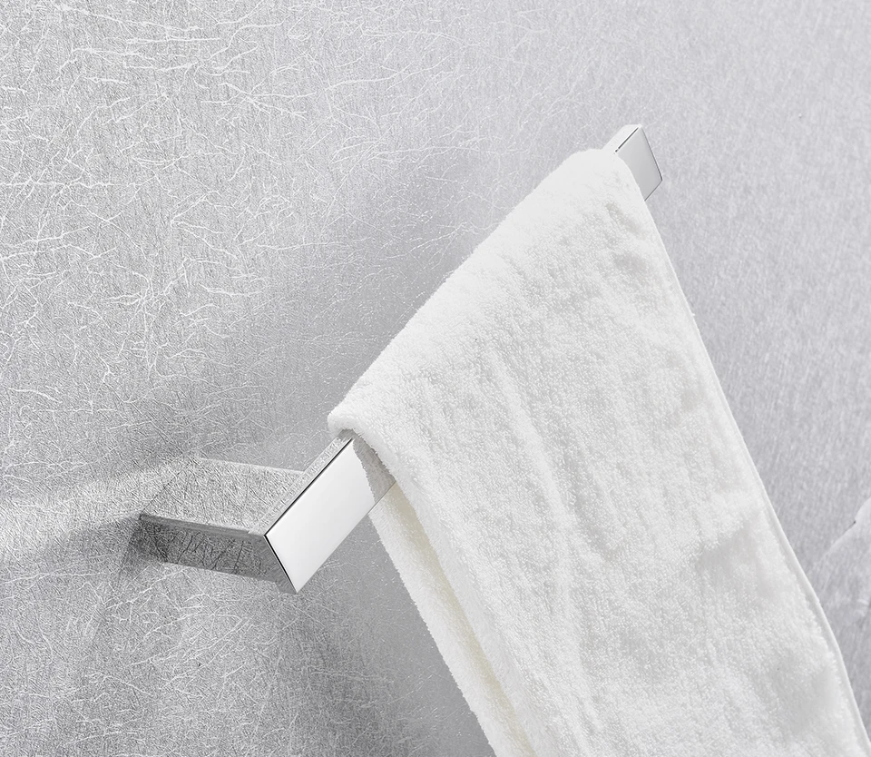 Набор аксессуаров для ванной комнаты хромированный крючок для халата полотенцесушитель стойка для полотенец башня барная полка держатель для бумажной ткани аксессуары для ванной комнаты настенное крепление