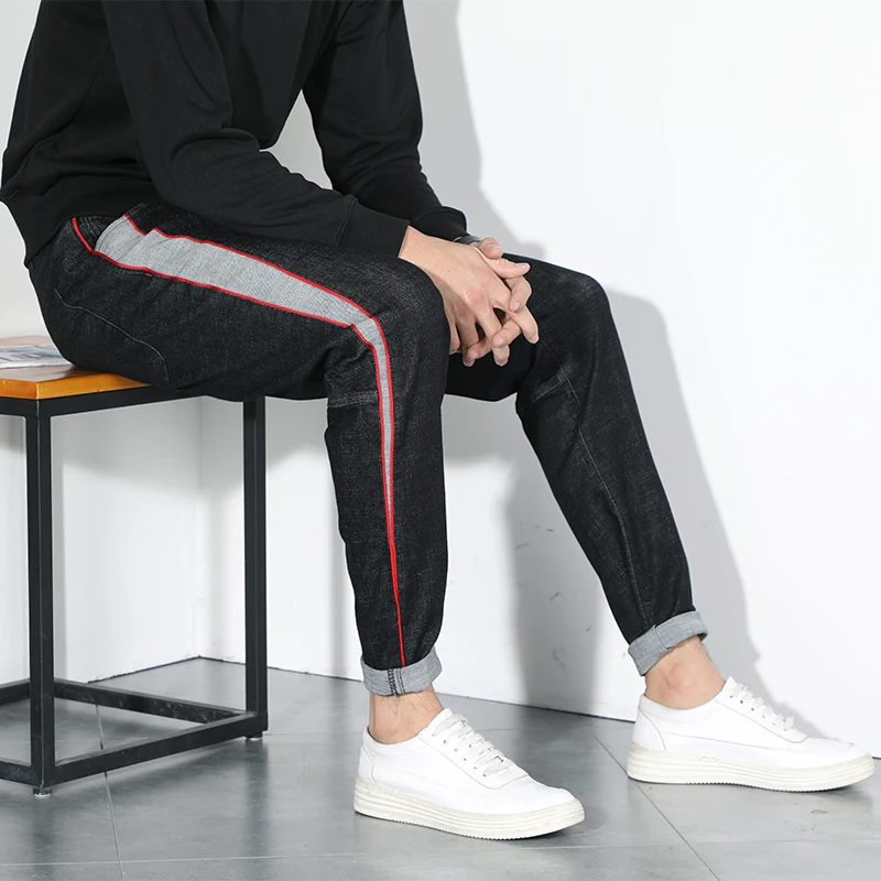 Plus 7XL 6XL 5XL Big size Jeans men loose large size Japanese feet harem pants 2019 autumn new trend men's stretch long pants Plus 7XL 6XL 5XL Big size Jeans men loose large size Japanese feet harem pants 2019 autumn new trend men's stretch long pants