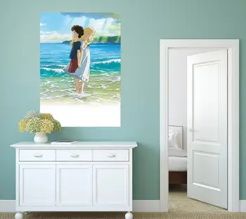 

[Self-Adhesive] 3D When Marnie Was There 244 Japan Anime Wall Stickers Mural Decal Wall Murals AJ WALLPAPER Belly