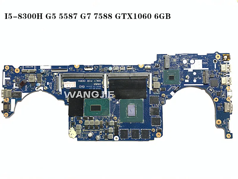 Для DELL G5 5587 G7 7588 Материнская плата ноутбука DDK51/DDK52/DDK53 LA E994P CN 0KPG80 KPG80 I5 8300H GTX1060