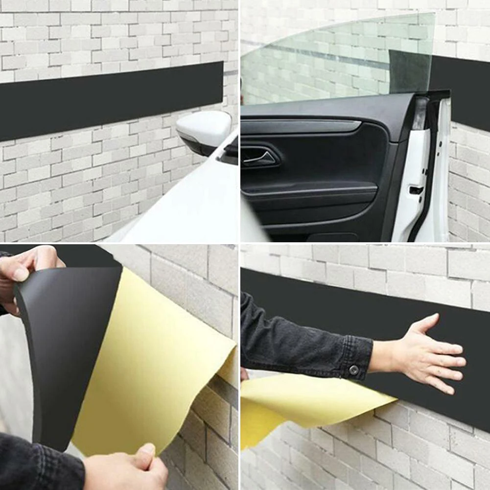 Ampulla Garage Smith ガレージ壁プロテクター 車のドアプロテクター ドイツでデザイン ホワイト 4パック Southwestne Com