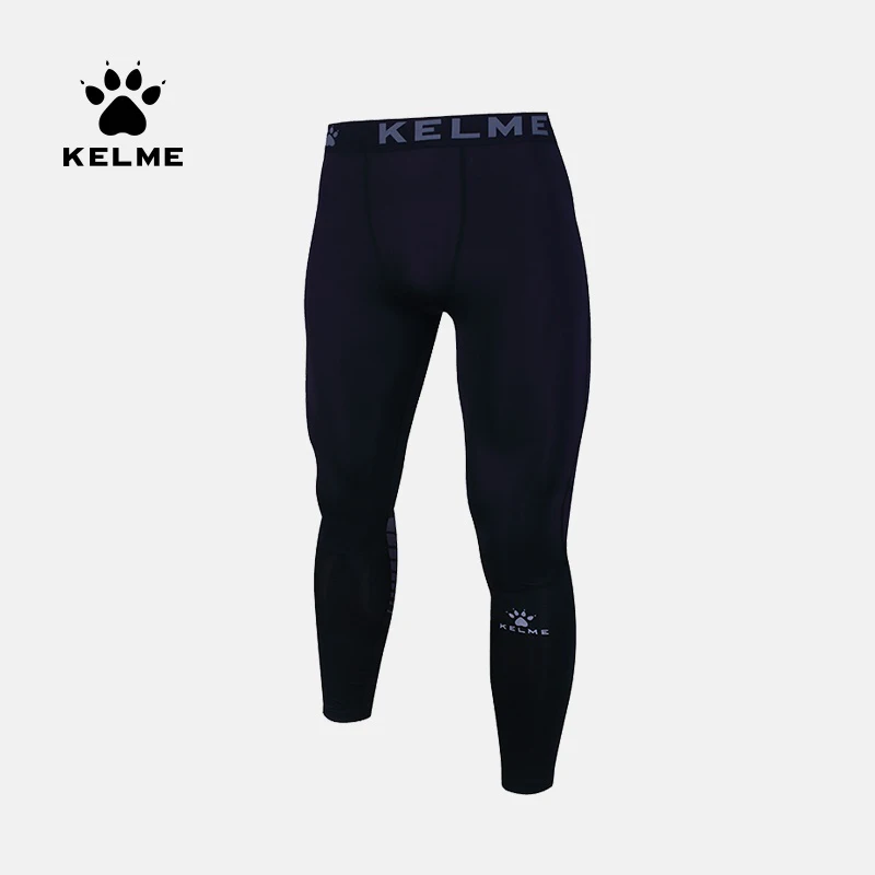 

Мужские трико для бега KELME, спортивная одежда леггинсы для тренажерного зала, Спортивная, тренировочные упражнения для бега, Длинные компрессионные штаны, дышащие, 3881111