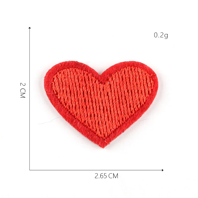 1-PCS-K-6 Любовь одежда патчи железа на полосы для значки-наклейки на одежду сердца вышивки аппликации@ G - Цвет: 1-PCS-K-6