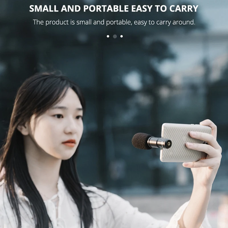 Yelangu Mic06 C Camera Microphone External Stereo Interview Microphone For Reporter Mobile Phone Camera Video Microphones Aliexpress