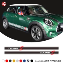 ^^Best Offers 2 Pcs Car Styling Cooper S Style Door Side Stripes Sticker Graphics Vinyl Body Decal For MINI Cooper F55 One JCW Accessories ^^Best Offers 2 Pcs Car Styling Cooper S Style Door Side Stripes Sticker Graphics Vinyl Body Decal For MINI Cooper F55 One JCW Accessories