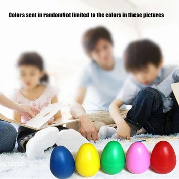

Colorful Plastic Sand Eggs Musical Instruments Early Education For Children kids