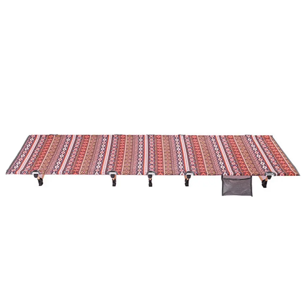 Draagbare Vouwen Bed Outdoor Camping Bed Aluminiumlegering Enkele Begeleidende Lunchpauze Strand Camping Eenvoudige Camp Bed Draagbare Vouwen Bed Outdoor Camping Bed Aluminiumlegering Enkele Begeleidende Lunchpauze Strand Camping Eenvoudige Camp Bed